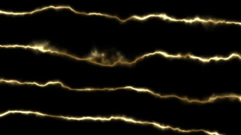 Electric light streaks on black background create a Stock Footage 339219553
