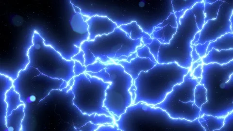 Electric Lighting Energy Background. Video stock 215982219