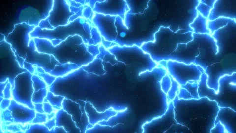 Electric Lighting Energy Background. Stock Footage 233510460
