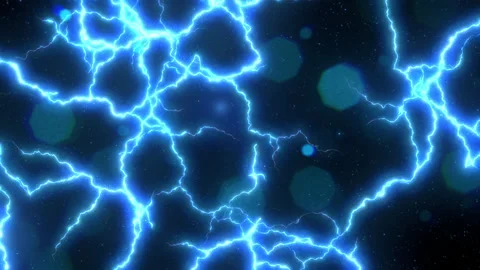 Electric Lighting Energy Background. Video stock 233590417