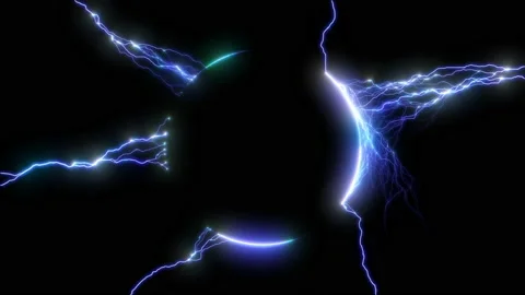 Lightning Circle Stock Footage ~ Royalty Free Stock Videos | Pond5