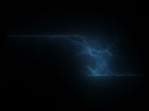 Electric Lightning Bouncing in a Box Stock Footage 76666590