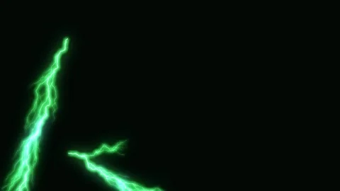Electric lightning strikes in dynamic patterns across a dark background wit.. Stock Footage 342431677