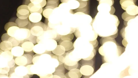 Electric lights sway in the wind. Stock Footage 105785381