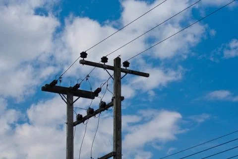 Electric line Stock Photos