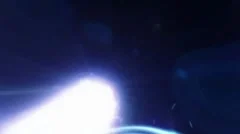 Electric lines against a blue background Stock After Effects