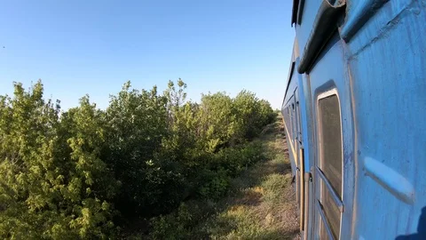 Electric locomotive Stock Footage 111825664
