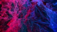 Electric Magenta And Blue Slow Motion Flames Stock Footage