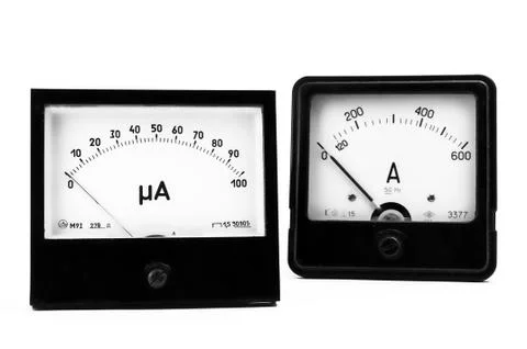 Electric measuring device Stock Photos