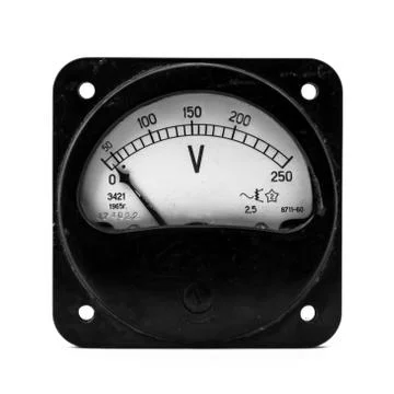 Electric measuring device Stock Photos