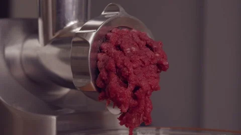 Electric Meat Grinder Stock Footage 72218650