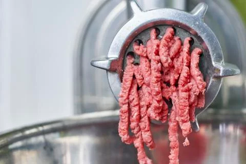Electric meat grinder Stock Photos