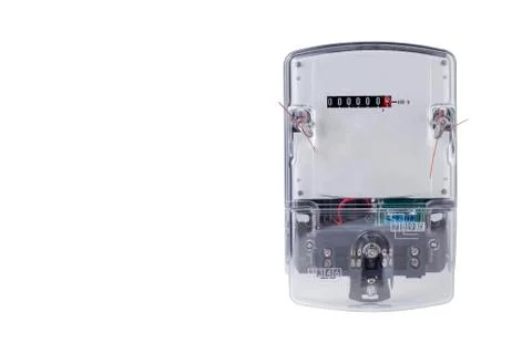 The electric meter 库存照片