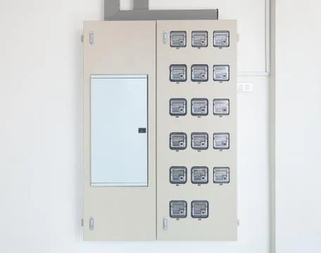 Electric meter Stock Photos