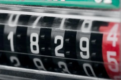 Electric meter Stock Photos