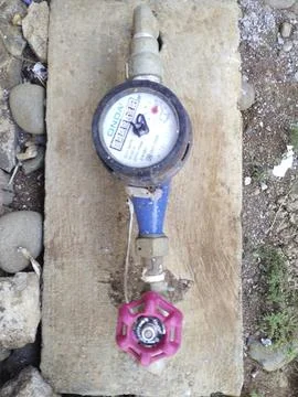 Electric meter Stock Photos