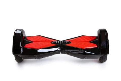 Electric mini hoverboard. Stock Photos