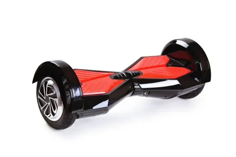 Electric mini hoverboard. Stock Photos