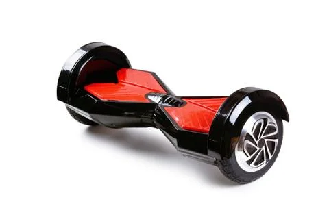 Electric mini hoverboard. Stock Photos