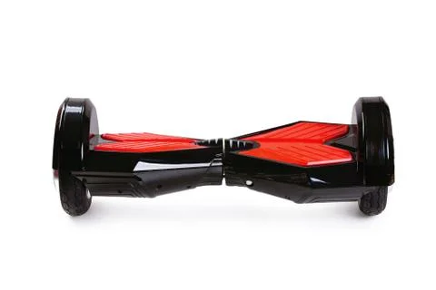Electric mini hoverboard. Stock Photos