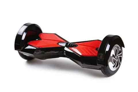 Electric mini hoverboard. Stock Photos