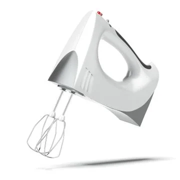 Electric mixer 库存插图