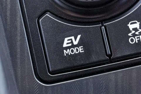 Electric Mode Button Stock Photos