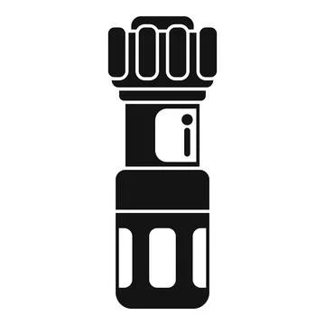 Electric mosquito repellent diffuser icon showing insect control Stock Illustration