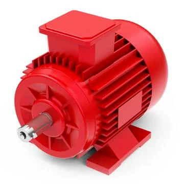 The electric motor Stock Illustration