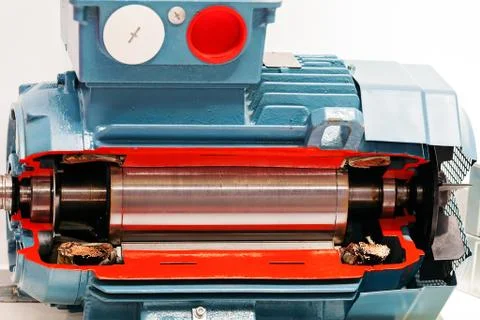 Electric motor Stock Photos