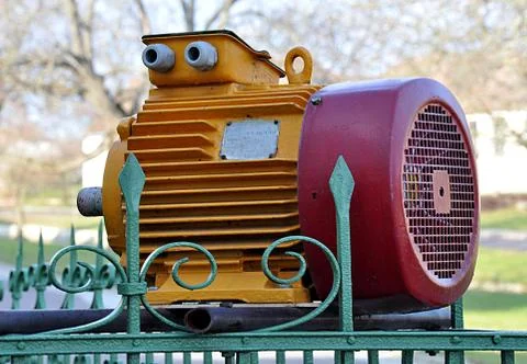 Electric motor Stock Photos