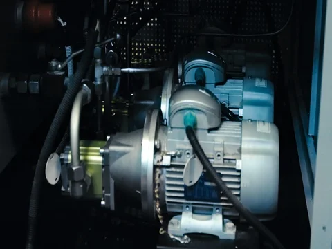 Electric motors Stock Footage 76328777