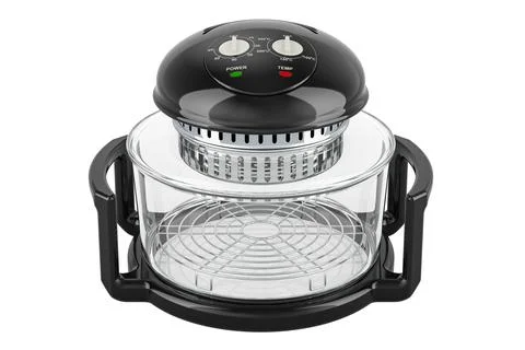 Electric Multi-function Air Fryer Oven, 3D rendering Stock Illustration