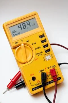 Electric multi meter Stock Photos