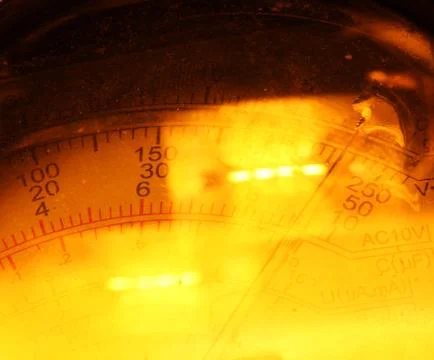 Electric multi meter Stock Photos