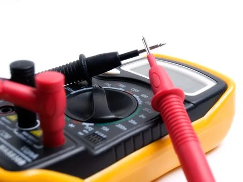 Electric multimeter Stock Photos