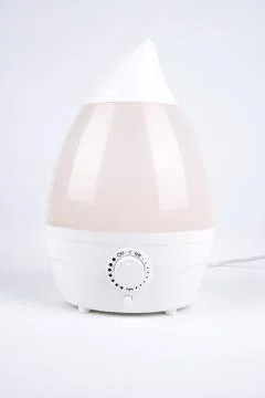 Electric oil diffuser on white background Stock Photos