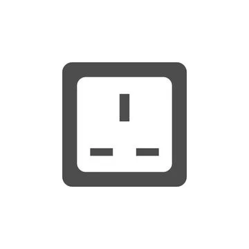Electric outlet icon. Elements of web icon. Premium quality graphic design icon 스톡 일러스트