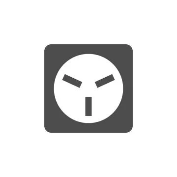 Electric outlet icon. Elements of web icon. Premium quality graphic design icon Illustrazione stock