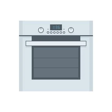 Electric oven Stock Illustration