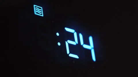 Electric Oven timer Countdown From 30 Seconds to zero Vidéo 262754912