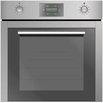 Electric oven vector Stock Illustration