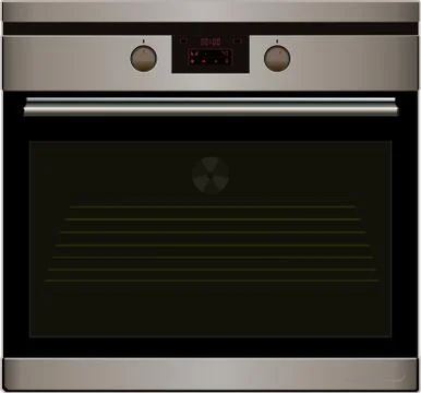 Electric oven. Vector Stock Illustration