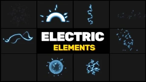 Electric Pack 스톡 After Effects