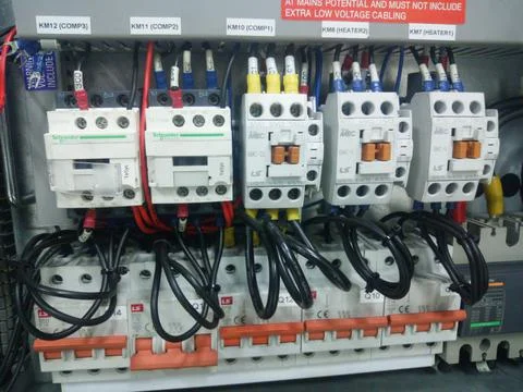 Electric panel Fotos de archivo