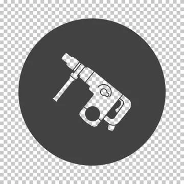 Electric perforator icon Stock Illustration