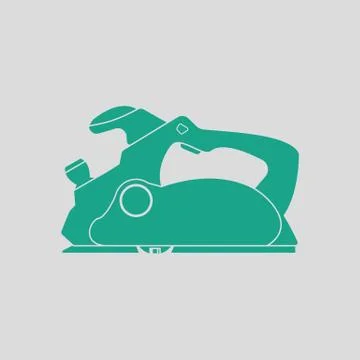 Electric planer icon イラスト素材