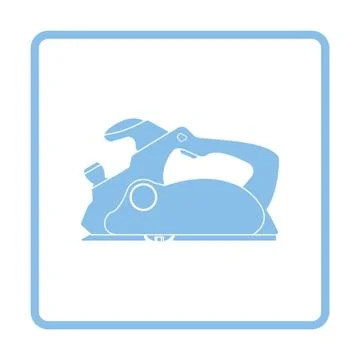 Electric planer icon Stockillustratie