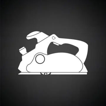 Electric planer icon 스톡 일러스트