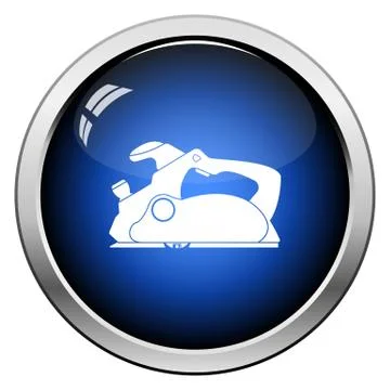 Electric planer icon Stock Illustration